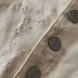 JCrew embroidered canvas pants